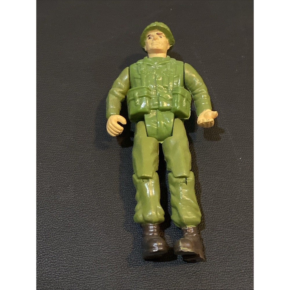 Vintage 1982 Remco TOY DC Comics Sgt. Rock MARKSMAN NO GUN 3.5" ACTION‎ FIGURE